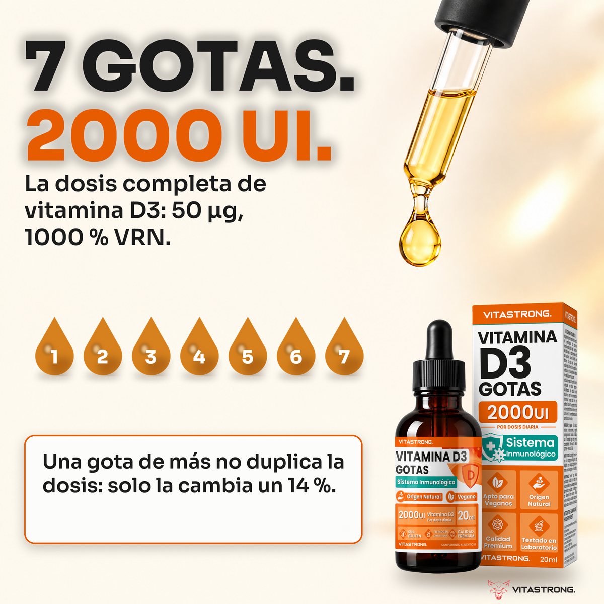 VITAMINA D3 EN GOTAS