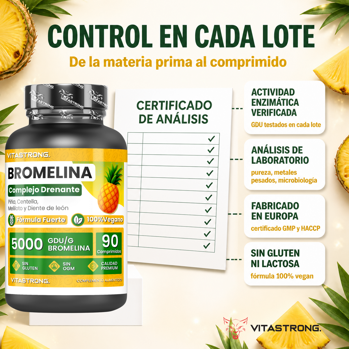 BROMELINA 90 comp