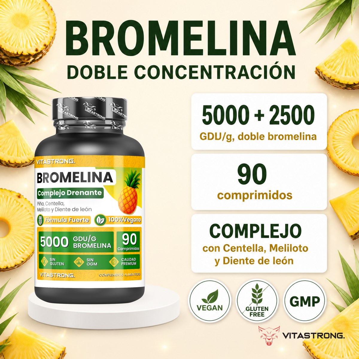 BROMELINA 90 comp
