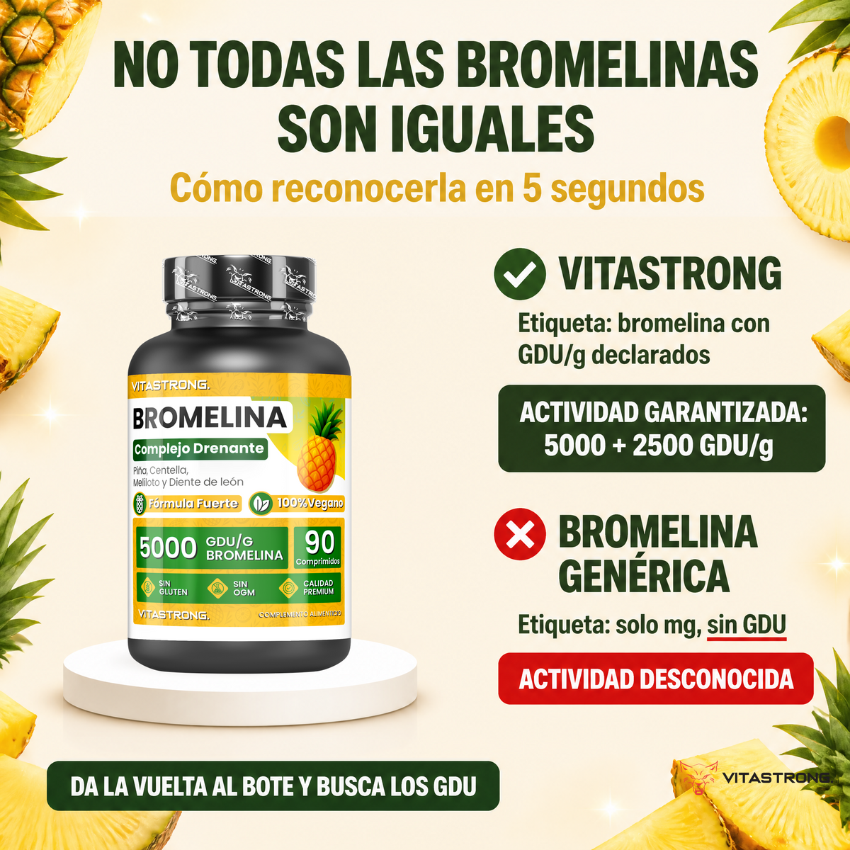 BROMELINA 90 comp