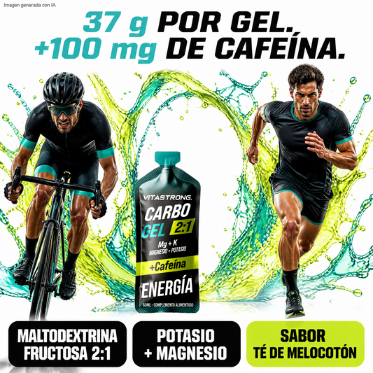 CARBO GEL 2:1 + CAFEÍNA