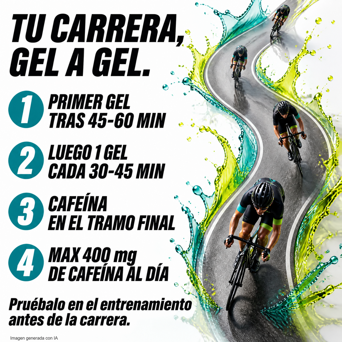 CARBO GEL 2:1 + CAFEÍNA