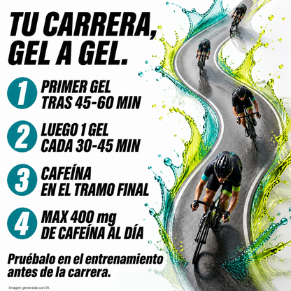CARBO GEL 2:1 + CAFEÍNA