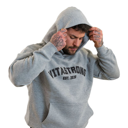 COLLEGE HOODIE DARK GREY