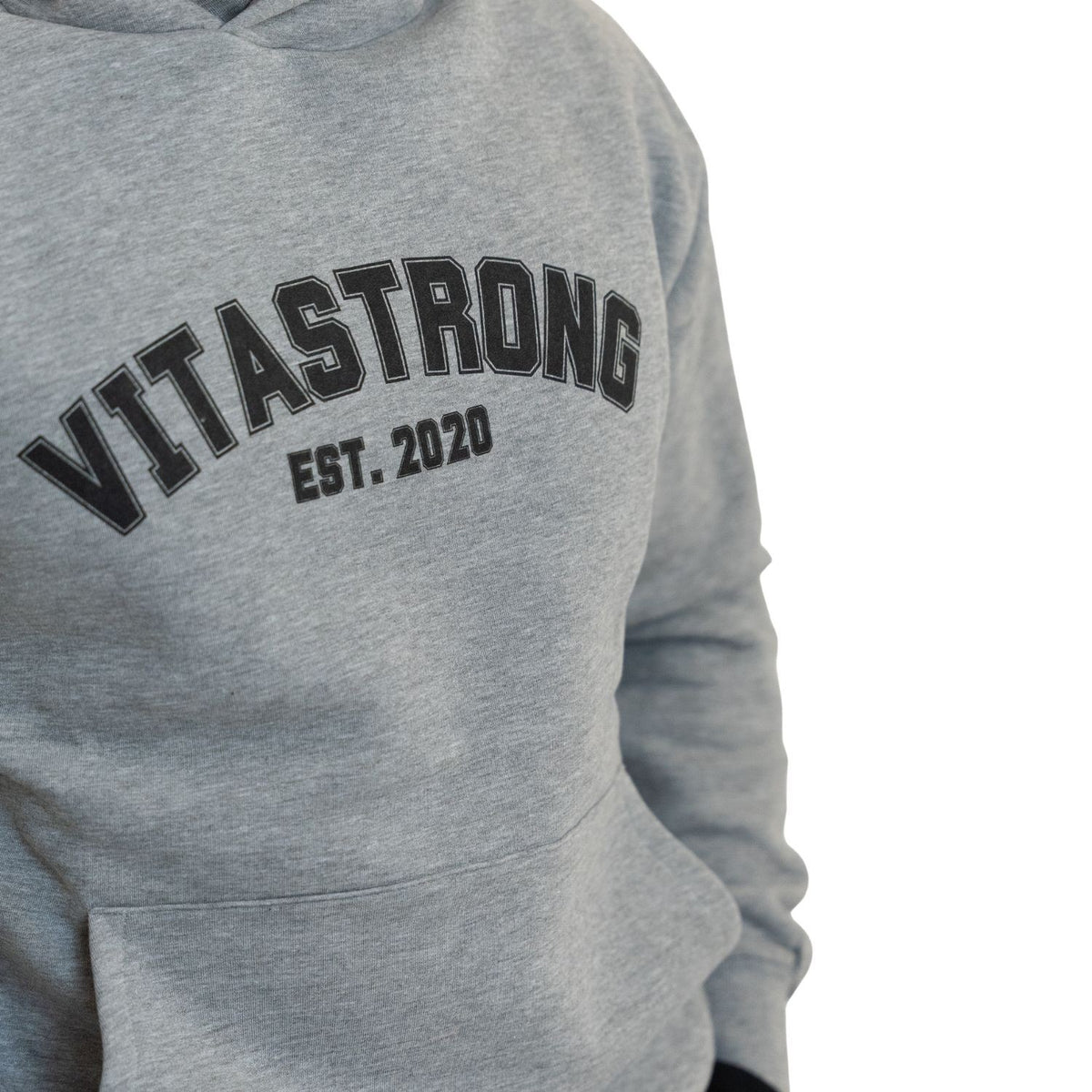 COLLEGE HOODIE DARK GREY