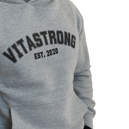 COLLEGE HOODIE DARK GREY
