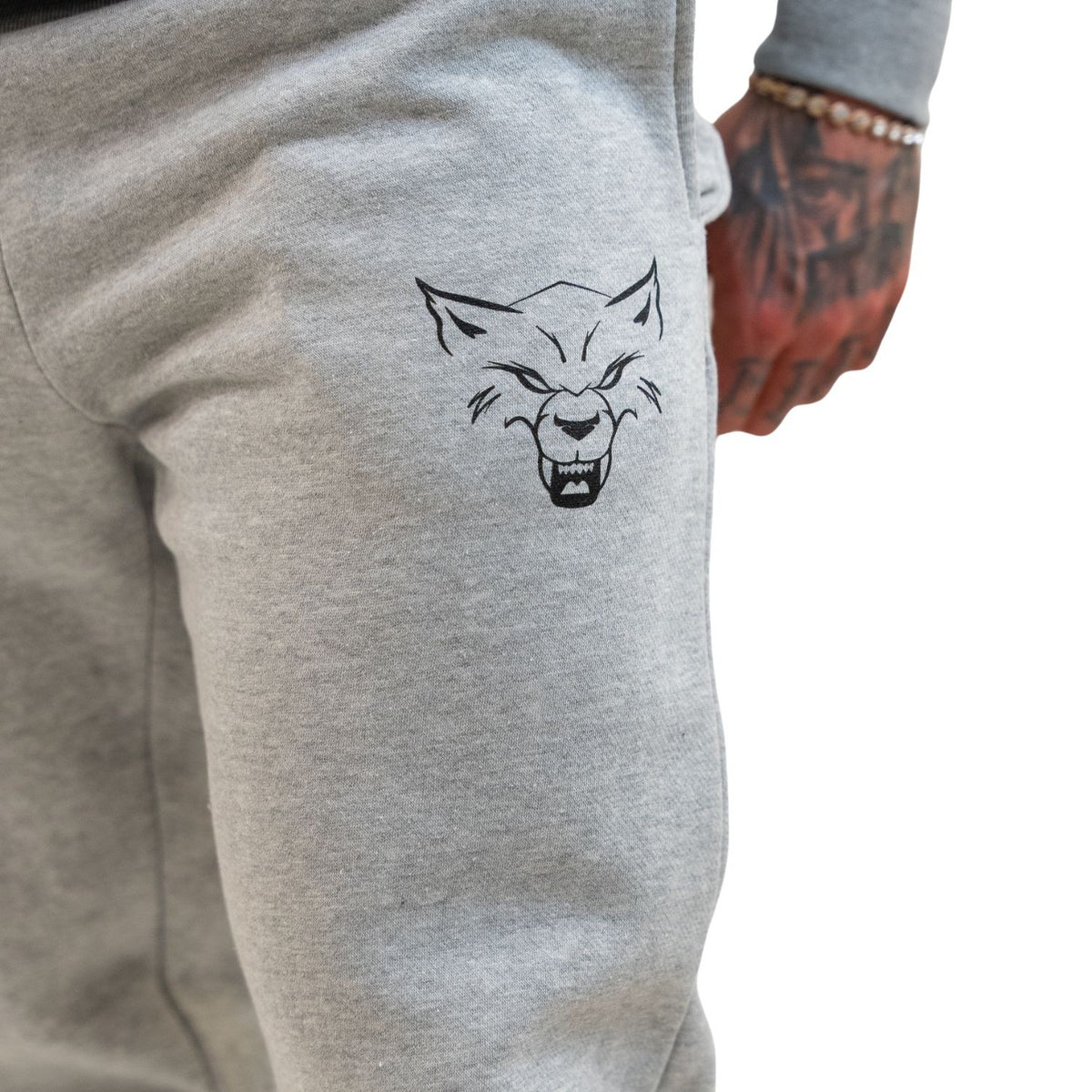 COLLEGE PANTS LIGHT GREY