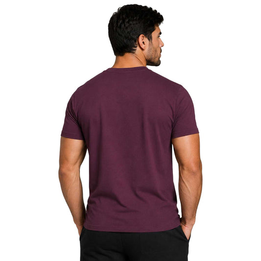 Essential T-Shirt - Burgundy