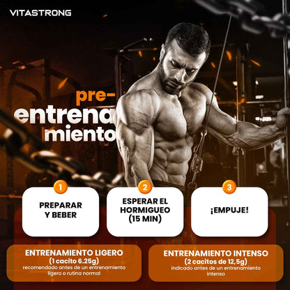 PREWORKOUT - SIN CAFEÍNA