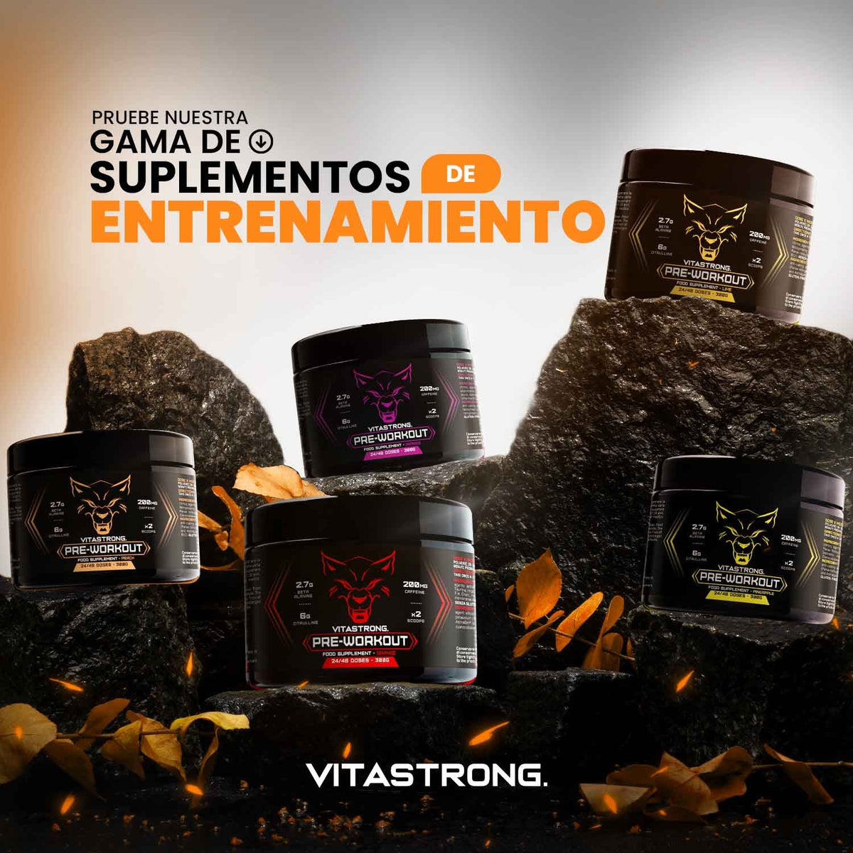 PREWORKOUT - SIN CAFEÍNA