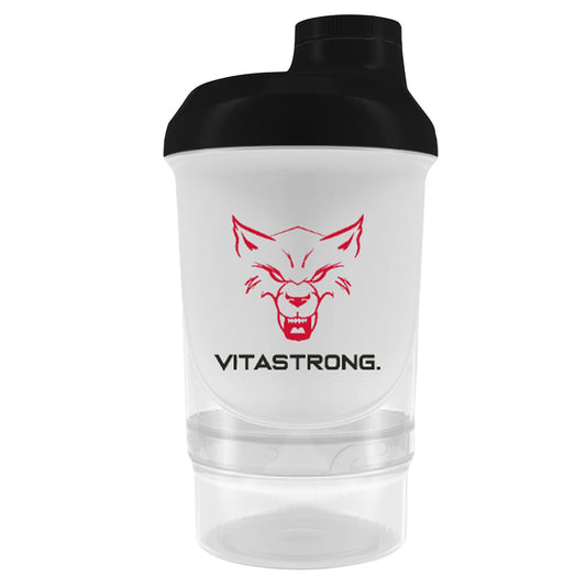 SHAKER OPACO NEGRO 300ml +150ml