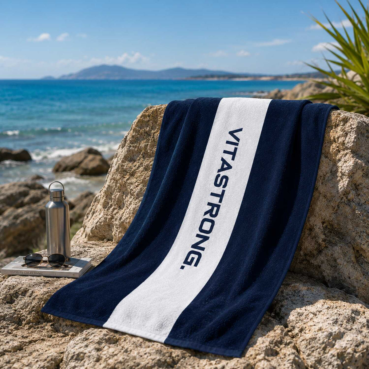 TOWEL - SEA BLUE