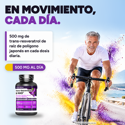 TRANS-RESVERATROL & NAD+