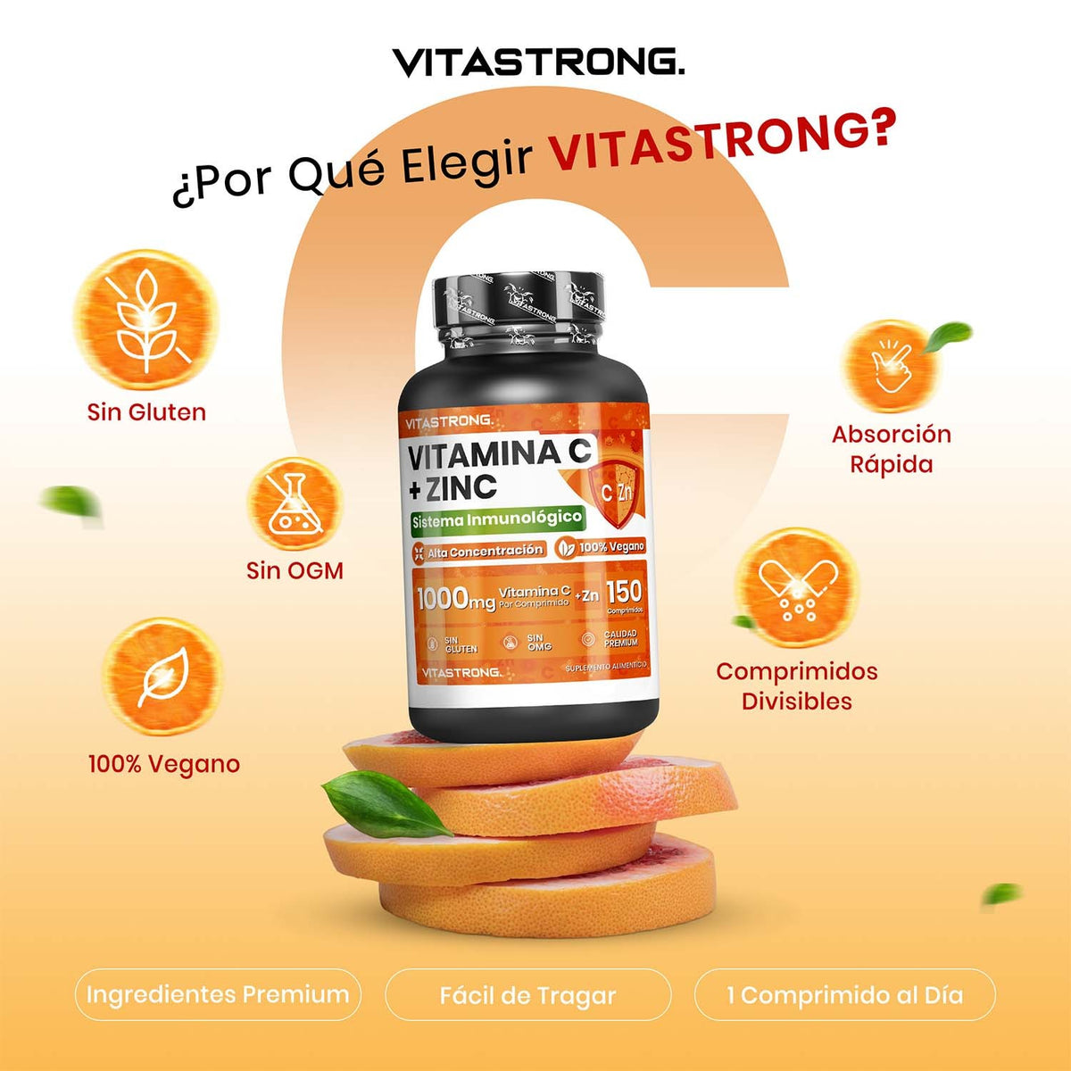 VITAMINA C + ZINC