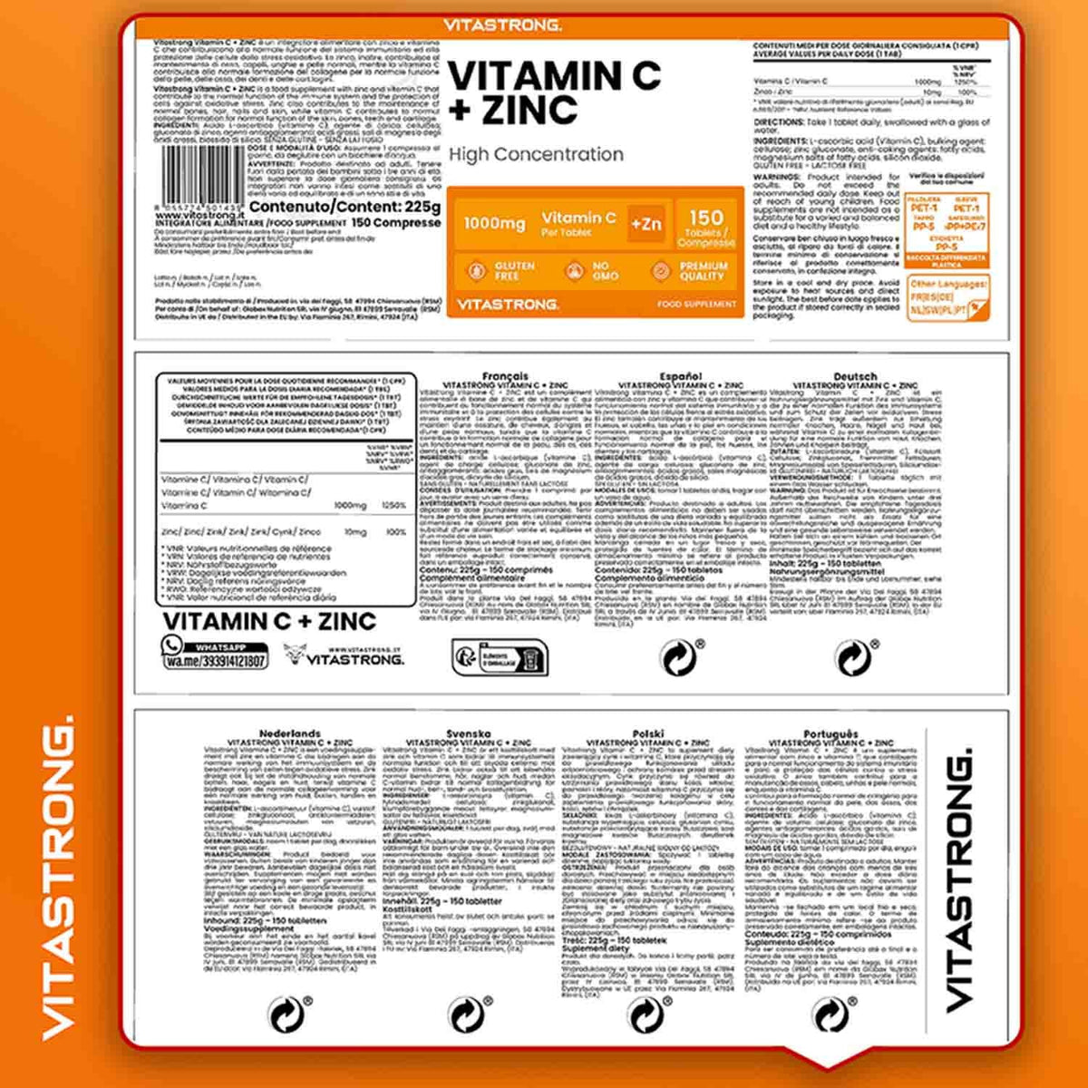 VITAMINA C + ZINC