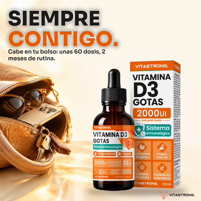 VITAMINA D3 EN GOTAS