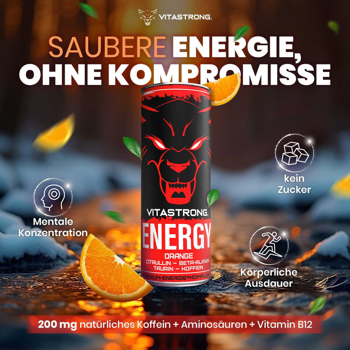 VITASTRONG ENERGY X12 ORANGE